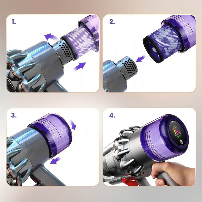 Filtry Do Odkurzaczy 3 Pcs Dyson V11/Sv14/Sv15/Sv16/Sv17 Stick