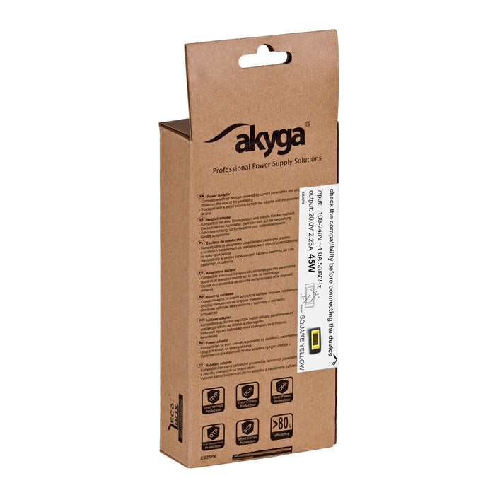EAN 5901720133892 - Akyga AK-ND-51 adaptador e inversor de corriente Interior 45 W Negro imagen 5