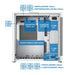 EAN 8436556143083 - CoolBox COO-CHA-MP1-0 carcasa de ordenador Torre Blanco imagen 9