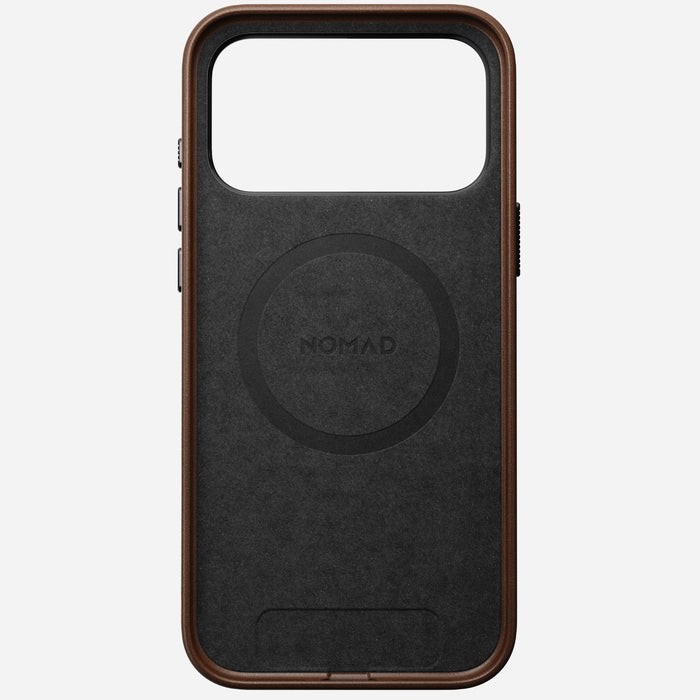 Nomad Traditional Leather Case Iphone 17 Pro Max Brown