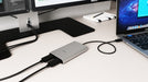 EAN 8595611701917 - i-tec TB3DUAL4KHDMI Adaptador gráfico USB 4096 x 2160 Pixeles Gris, Turquesa imagen 6