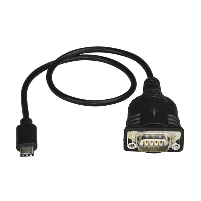 Startech.Com Adaptador Usb-C A Serie Db9 Rs232 Cable Conversor Usbc A Serie Db9 Rs232 Adaptador Usb Tipo C A Serie Db9 Rs232 Cable Usb / Serie Db-9 (M) A Usb-C (M) 40 Cm Tornillos De Mariposa