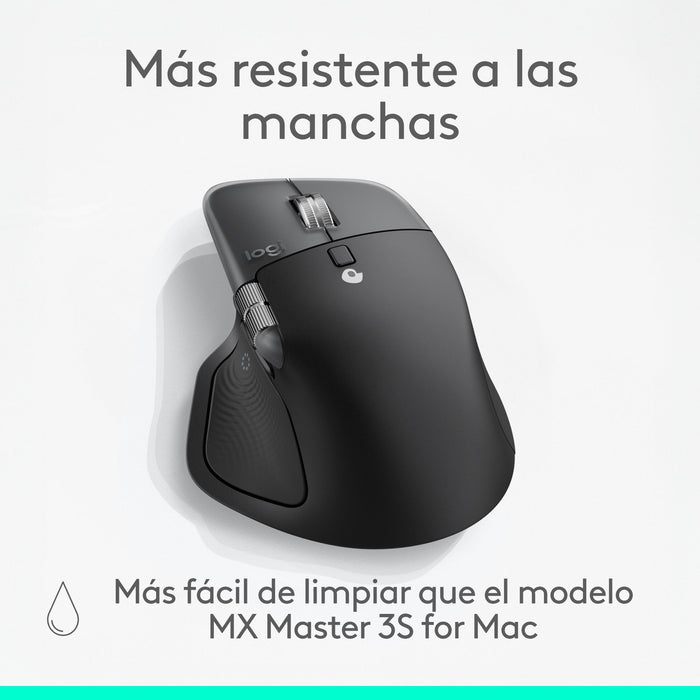 Ratón Logitech 910-007577 / Mx Mamer 4 For Mac Negro