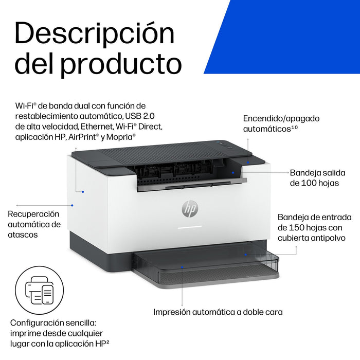 Hp Laserjet M223dw A4 31ppm. Mono Sf Duplex Wifi