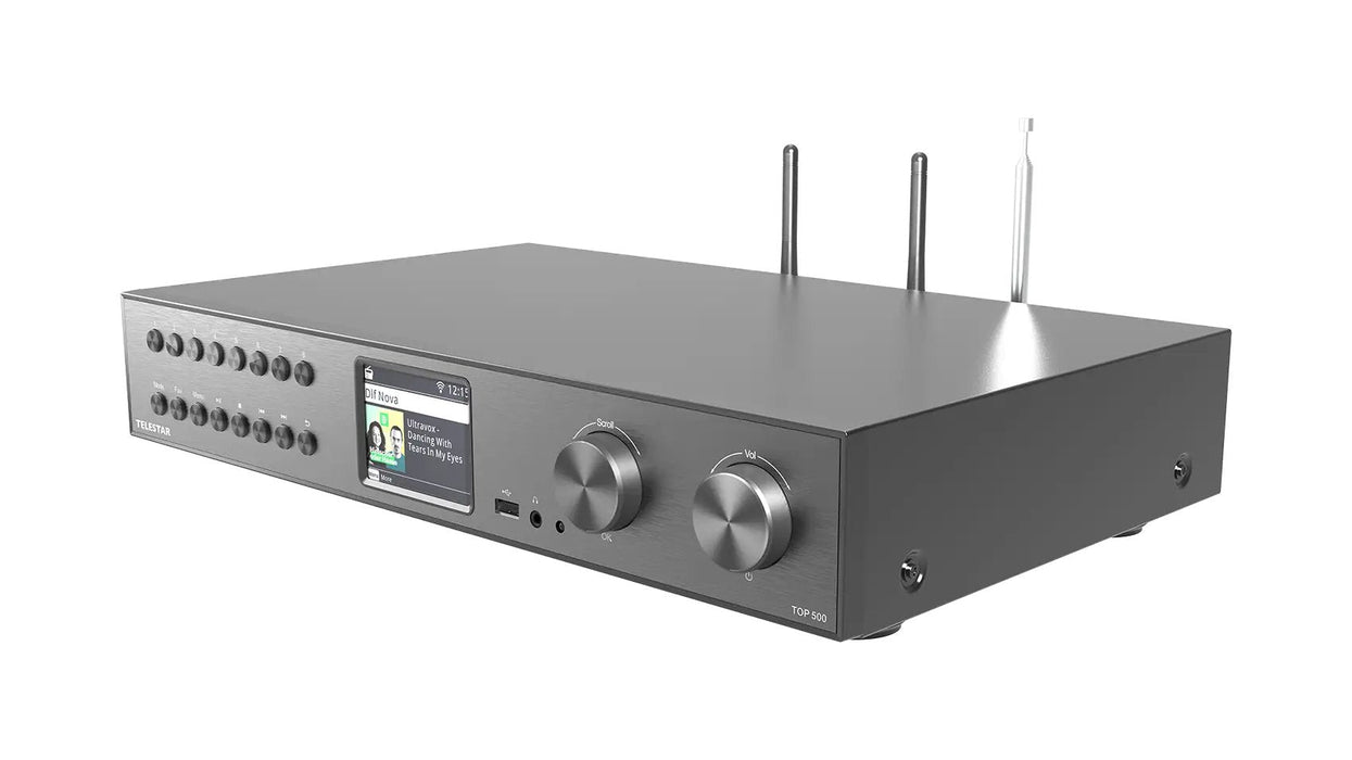 Telestar 5700500 Sintonizador De Audio Hogar Negro