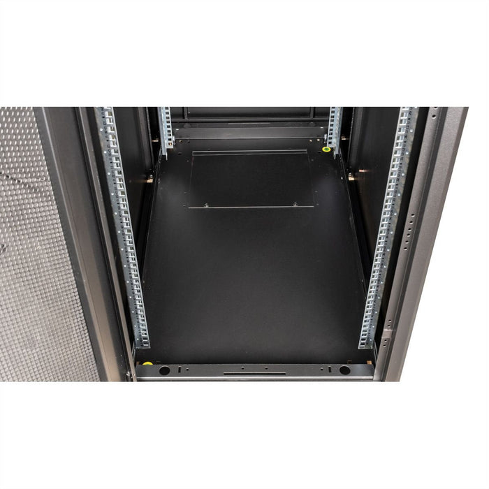 Roline 19-Zoll Serverschrank Basic 42 He, 600x1000 Bxt Perforiert Schwarz