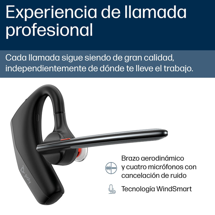 EAN 5715328135826 - HP Poly Voyager Legend 30 Headset Inalámbrico Dentro de oído Llamadas/Música Bluetooth Negro imagen 4