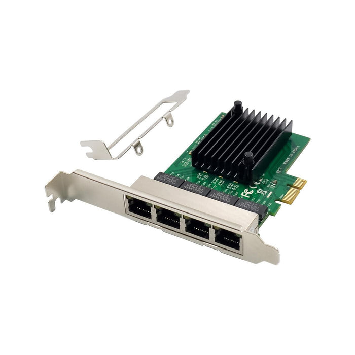 Network Card Pcie X1 Rtl8111f  Quad-1g Rj45