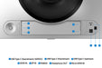 EAN 8806095810669 - Samsung S49DG910SU pantalla para PC 124,5 cm (49") 5120 x 1440 Pixeles Dual QHD OLED Plata imagen 7