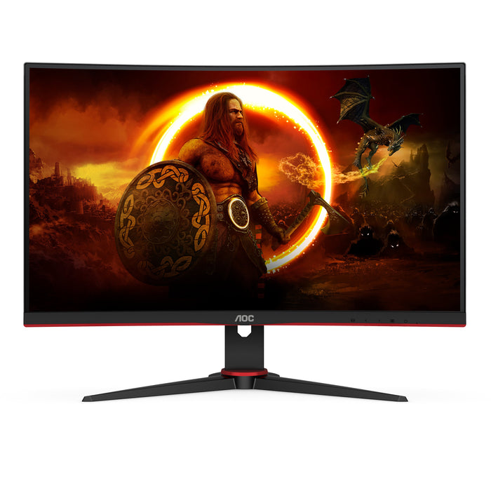 EAN 4038986148207 - AOC G2 C24G2AE/BK pantalla para PC 59,9 cm (23.6") 1920 x 1080 Pixeles Full HD LED Negro, Rojo imagen 4