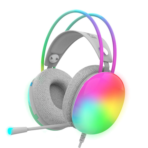 EAN 8681949014130 - Inca IGK-X8Y auricular y casco Auriculares Alámbrico Diadema Juego Gris imagen 1