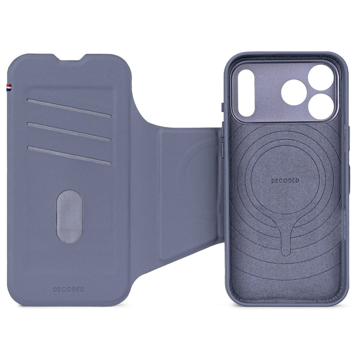 Decoded Silicone Detachable Wallet Ip 17 Pro Max Blue