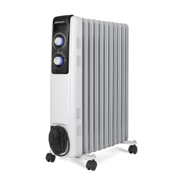 EAN 8436044537028 - Orbegozo RF 2500 Interior Negro, Blanco 2500 W Radiador de aceite eléctrico imagen 1