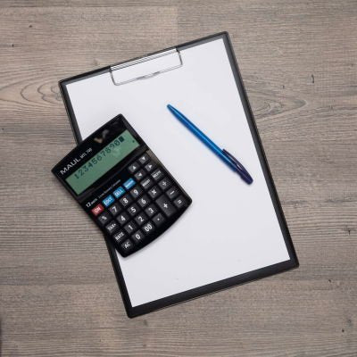 Maul Calculadora Comercial Mtl 700  Calculadora Con Funciones Comerciales  Pantalla De 12 Dígitos Con 2 Líneas  Función De Margen De Coste Incluida  Solar/Batería  Negro