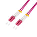 EAN 4052792072273 - LogiLink FC4LC02 Cable de fibra óptica e InfiniBand 2 m 2x LC Rosa imagen 1