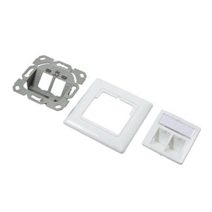 EAN 4052792026887 - LogiLink NK4021 placa de pared y cubierta de interruptor Blanco imagen 3