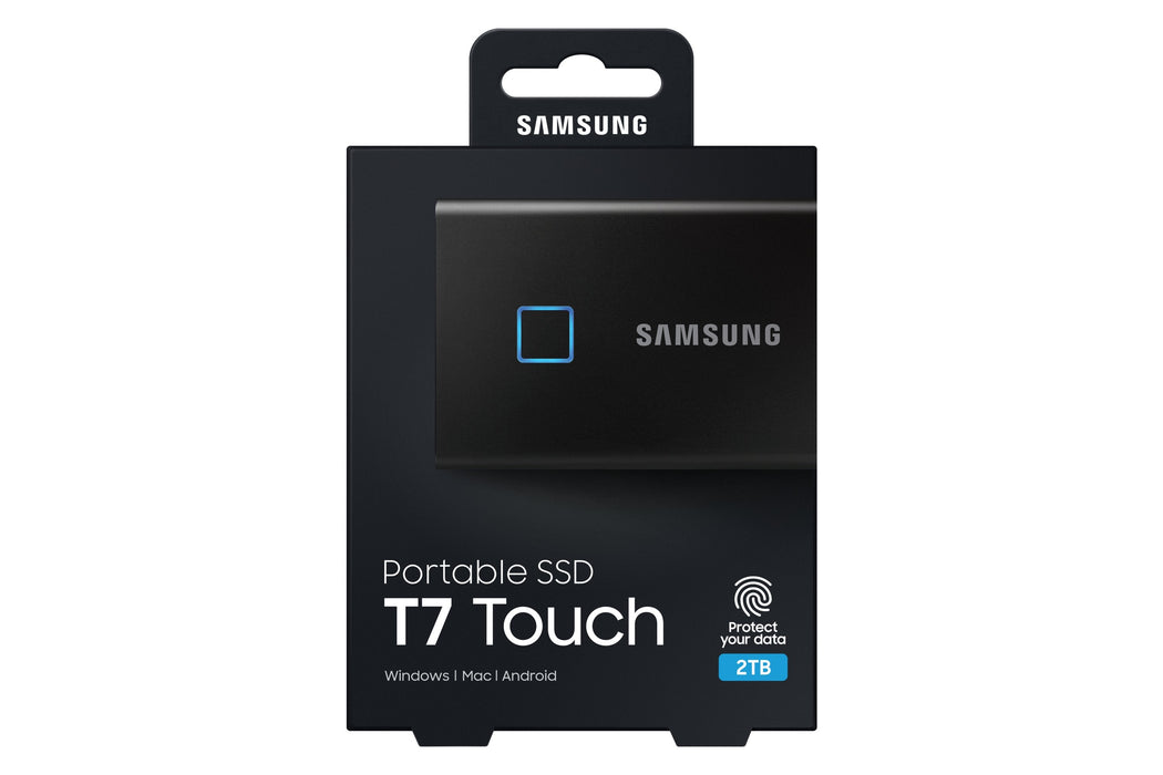 Disco Externo Ssd Samsung 2 Tb T7 Touch Negro