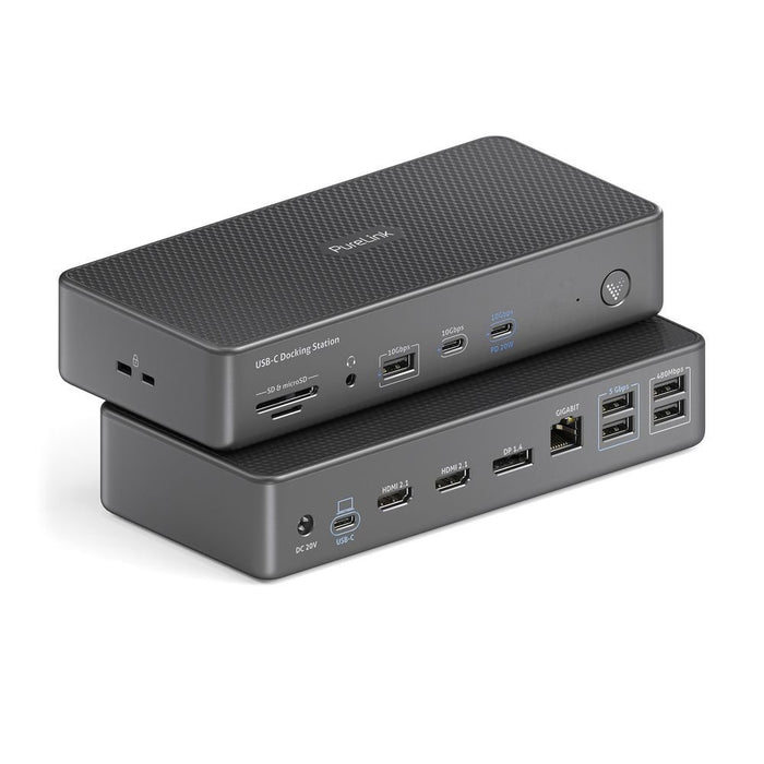 EAN 4251364737507 - PureLink VL-D220 base para portátil y replicador de puertos Alámbrico USB 3.2 Gen 2 (3.1 Gen 2) Type-C Gr imagen 3