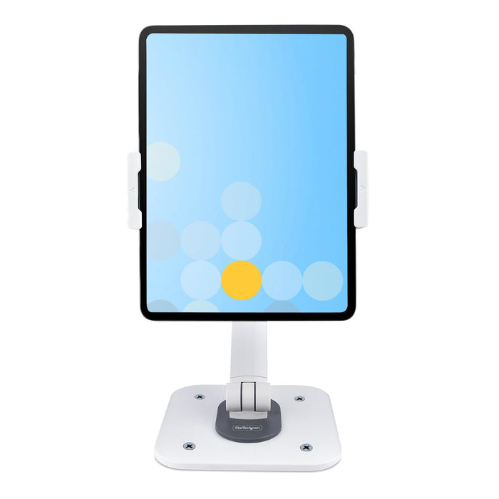 EAN 0065030895811 - StarTech.com ADJ-TABLET-STAND-W mueble y soporte para dispositivo multimedia Blanco Tableta Carro para ad imagen 3