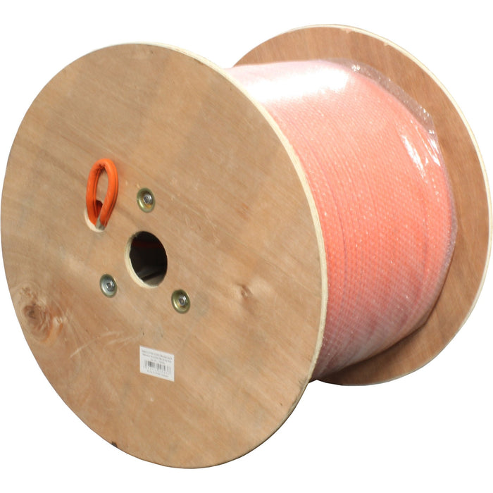 Cable De Red Duplex Inline S/Ftp Pimf Cat.7a Awg23 1200mhz Libre De Halógenos Naranja 500m