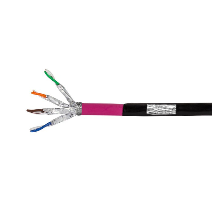 EAN 4052792068108 - LogiLink CPV0082 cable de red Negro, Rosa 100 m Cat7 imagen 1