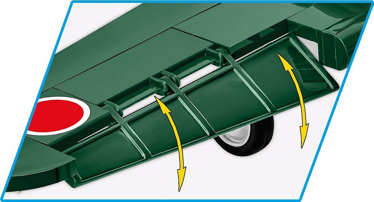 EAN 5902251058616 - COBI Mitsubishi A6M2 "Zero" imagen 4