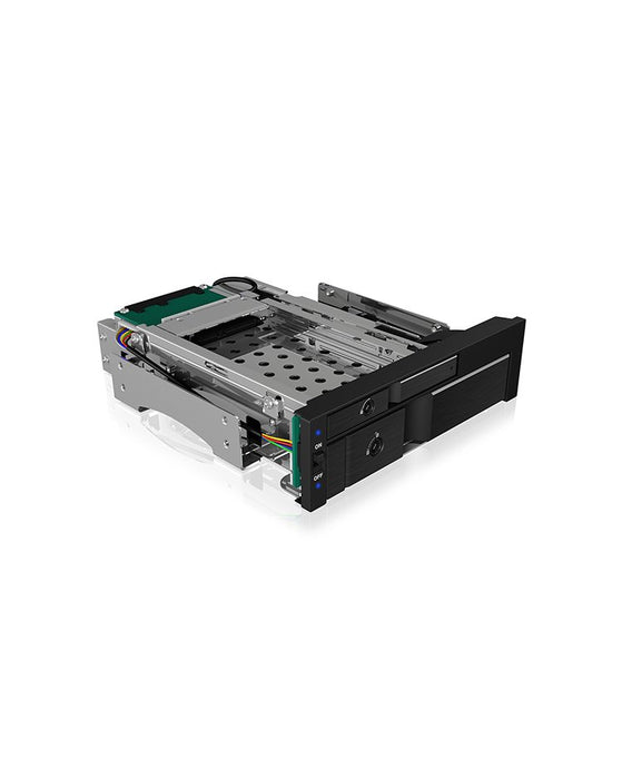 EAN 4250078169628 - ICY BOX IB-173SSK 13,3 cm (5.25") Bandeja para disco duro Negro imagen 9