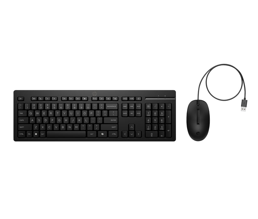 EAN 0198701790914 - HP 225 Wired Mouse and Keyboard Combo G2 teclado Ratón incluido Oficina USB Negro imagen 4