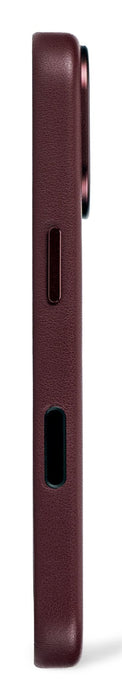 Decoded Leather Backcover Iphone 17 Dark Ruby