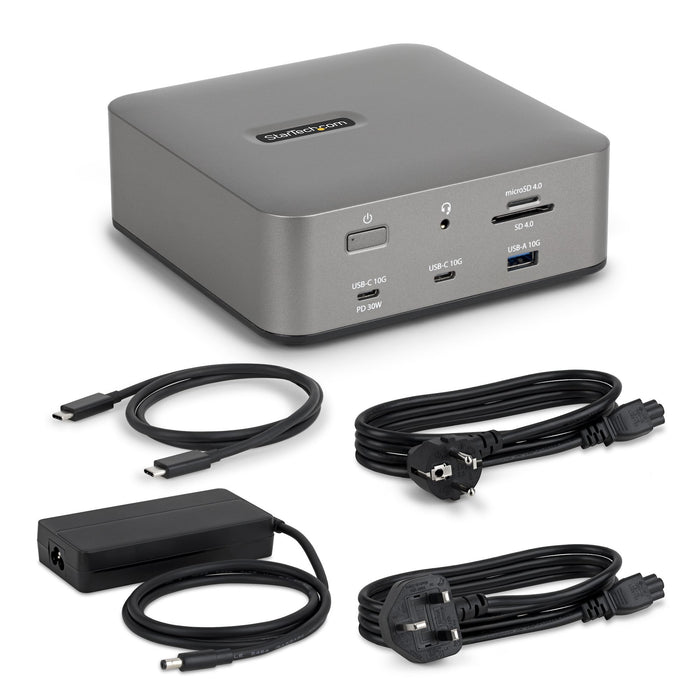 EAN 65030923118 - StarTech.com 215UE-TB5USB4DOCK base para portátil y replicador de puertos Alámbrico Thunderbolt 5 Gris imagen 4