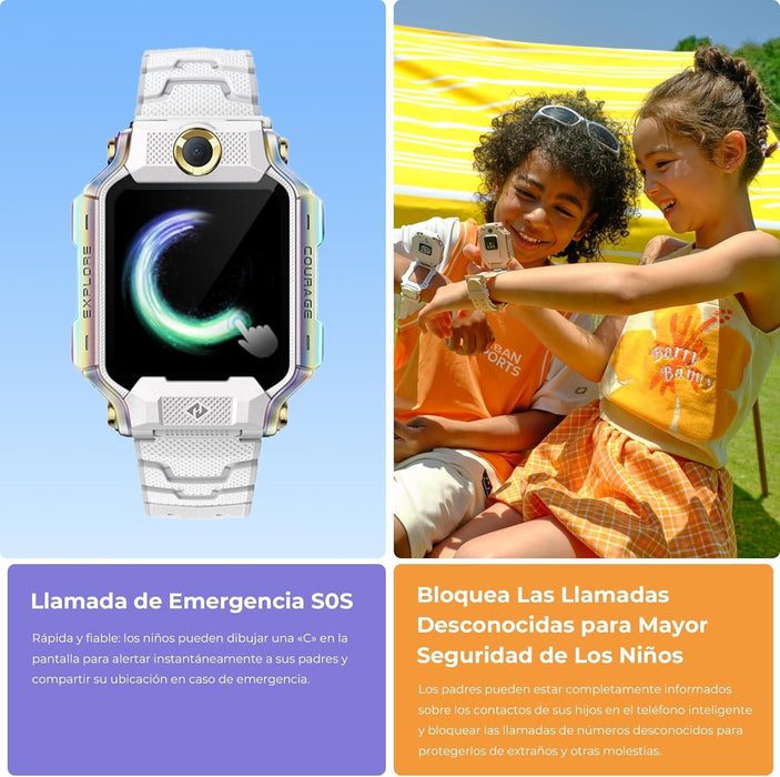 Imoo Watch Phone X10 Grau Kinder Smart-Watch