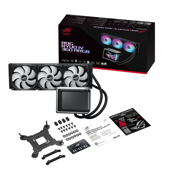 EAN 4711636237895 - ASUS ROG RYUO IV 360 ARGB Procesador Sistema de refrigeración líquida todo en uno 12 cm Negro imagen 12