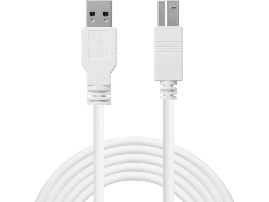 EAN 5705730509230 - Sandberg 509-23 cable USB USB 3.2 Gen 1 (3.1 Gen 1) 1,8 m USB A USB B Blanco imagen 1