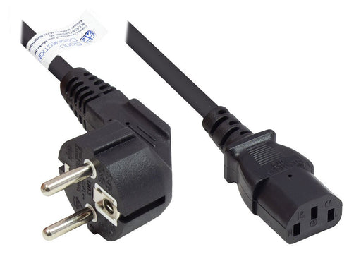 EAN 4014619168071 - Alcasa P0130-S050 cable de transmisión Negro 5 m CEE7/7 IEC C13 imagen 1