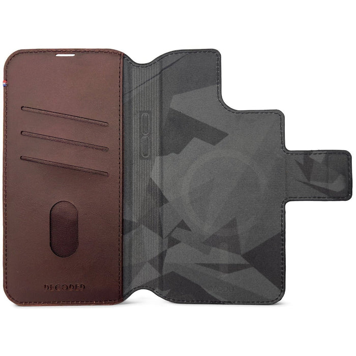 EAN 8720593006754 - Decoded Modu Wallet funda para teléfono móvil 17 cm (6.69") Funda cartera Marrón, Chocolate imagen 6
