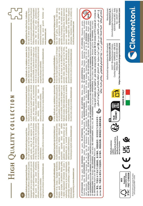 EAN 8005125355488 - Clementoni 35548 puzzle imagen 3
