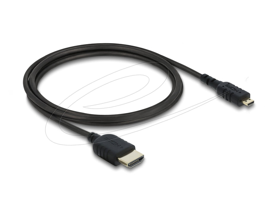 Delock Koaxiales High Speed Cable Hdmi Hdmi Macho A Micro Hdmi Macho 8k 60