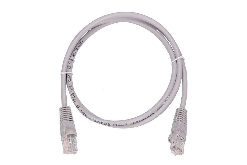 Extralink Kat.5e Utp 1m  Lan Patchcord  Cable De Cobre De Par Trenzado