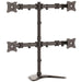 EAN 0065030870016 - StarTech.com ARMBARQUAD soporte para monitor 68,6 cm (27") Escritorio Negro imagen 1