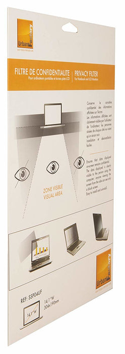 EAN 3760170840604 - Urban Factory SSP04UF filtro para monitor 35,8 cm (14.1") Portátil Filtro de privacidad para pantallas si imagen 5