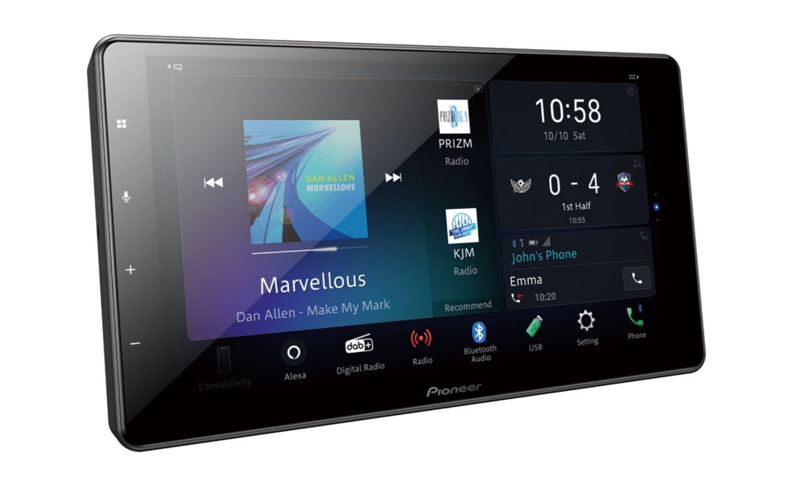 EAN 4988028444531 - Pioneer SPH-EVO93DAB receptor multimedia para coche Negro Wifi 200 W Bluetooth imagen 5