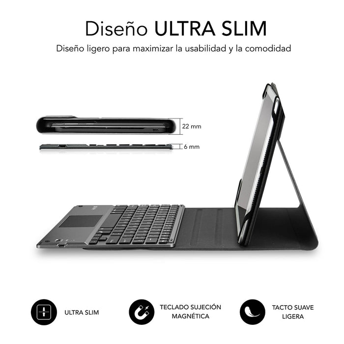 EAN 8436586741112 - SUBBLIM SUB-KT2-BTP001 teclado para móvil QWERTY Español Negro, Gris imagen 2