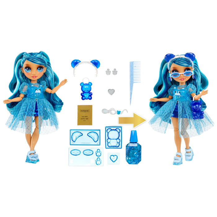 EAN 0035051121374 - Rainbow High Creative Crystals Fashion Doll- Skyler imagen 3