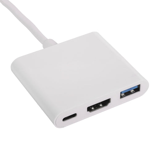 EAN 5901720135346 - Akyga AK-AD-57 white color - Hub - Hub USB 2.0 Type-C 500 Mbit/s imagen 2