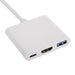 EAN 5901720135346 - Akyga AK-AD-57 white color - Hub - Hub USB 2.0 Type-C 500 Mbit/s imagen 2