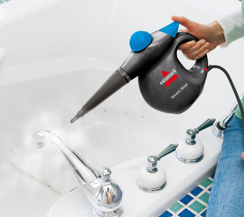 EAN 11120220841 - Bissell Steam Shot Limpiador a vapor portátil 0,36 L 1050 W Azul, Titanio imagen 5
