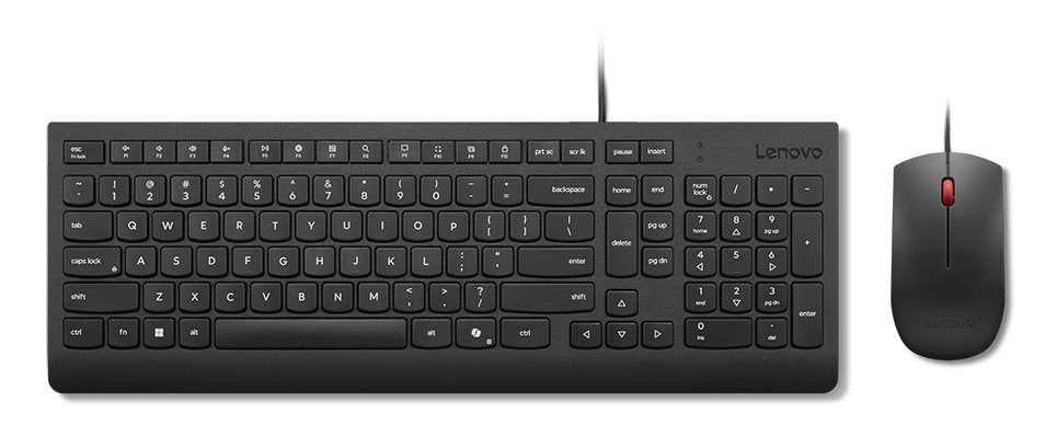 EAN 0195892115526 - Lenovo 4X31R64414 teclado Ratón incluido Universal USB Alemán Negro imagen 1