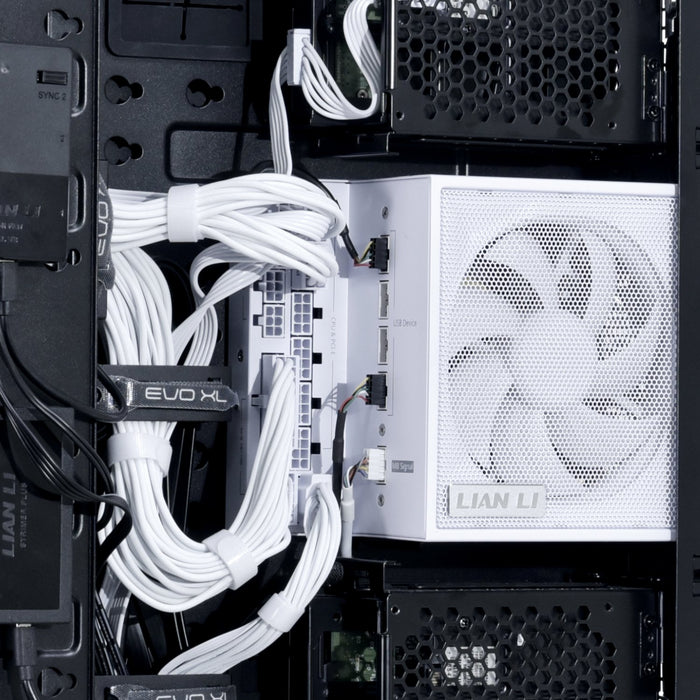 EAN 4718466015280 - Lian Li EG1000 unidad de fuente de alimentación 1000 W 20-pin ATX SFX Blanco imagen 11