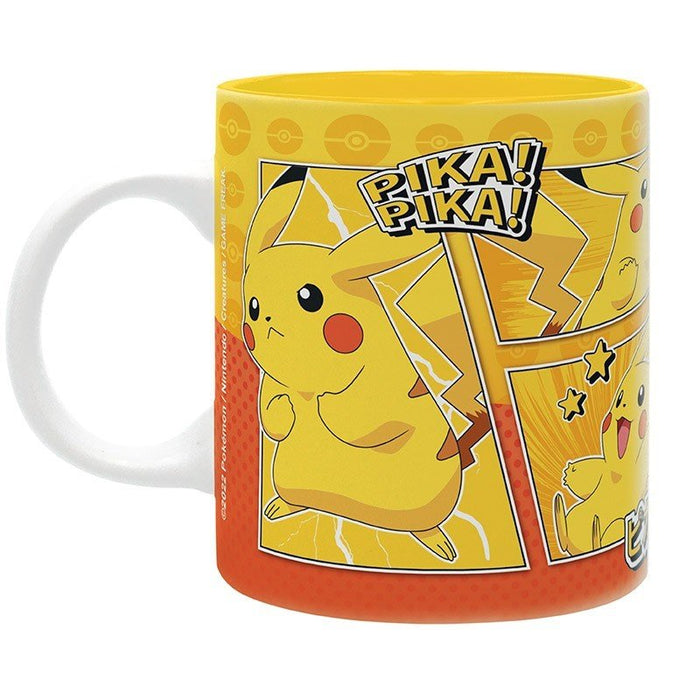Taza Abystyle Pokemon Manga Pikachu