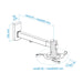 EAN 8433281006324 - TooQ PJ4015WTN-S montaje para projector imagen 5